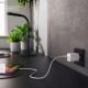 Зарядное устройство Digitus 1xUSB-C + 1xUSB PD45W GaN white (DA-10302)