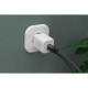 Digitus USB-C Mini charger, 2-Port, 65W 2x USB-C, 45W+20W, white (DA-10063)