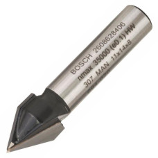Bosch Фреза пазова V-подібна Bosch Professional V Std S8 D11 L14 60° (2.608.628.406)