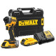 DeWALT XR Li-Ion 18V Cordless Impact Driver, 2x2Ah Battery, 206 Nm, 3,250 rpm, 3,800 impacts/min, TSTAK Case, Net Weight 0.95 kg (DCF850D2T)