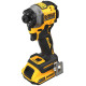 DeWALT XR Li-Ion 18V Cordless Impact Driver, 2x2Ah Battery, 206 Nm, 3,250 rpm, 3,800 impacts/min, TSTAK Case, Net Weight 0.95 kg (DCF850D2T)