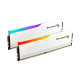 Модуль памяти для компьютера DDR5 64GB (2x32GB) 6400 MHz Ripjaws M5 RGB Matte White G.Skill (F5-6400J3239G32GX2-RM5RW)