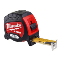 Milwaukee Рулетка STUD, 5мх33мм, с фиксатором сматывания, АБС-пластик, магнит (4932471628)
