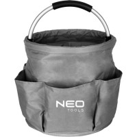 Neo Tools Садовая сумка 28x28x27 см, до 15 кг, 6 карманов, оксфорд 190 г/м², серый (15-963)