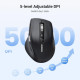 Мышка Ugreen M751 Wireless/Bluetooth Black (45792)