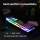 HyperX Клавиатура Alloy Origins 60 Red USB RGB ENG/RU Black (4P5N0AA)