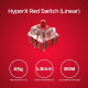 HyperX Клавиатура Alloy Origins 60 Red USB RGB ENG/RU Black (4P5N0AA)