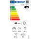 Electrolux Electrolux WM front load, 7kg, 1200, A, 48cm, display, invertor, white (EWS6427BU)