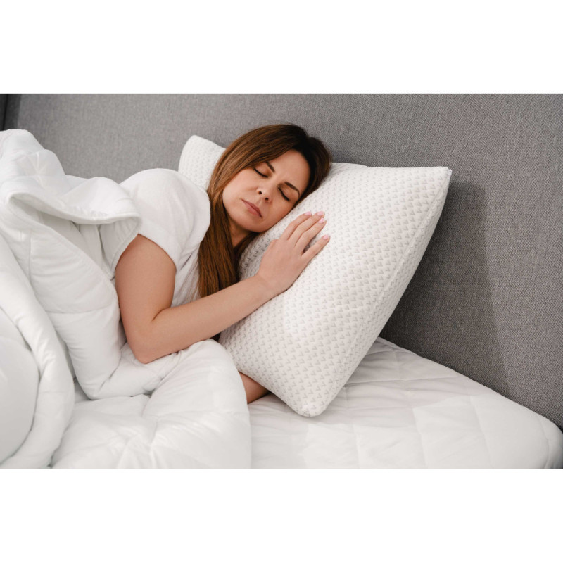 ARDESTO Подушка ортопедична Ardesto Sleepwell, 40х60см, прямокутна, піна меморі, білий (ART4060SHP) ARDESTO Подушка ортопедична Ardesto Sleepwell, 40х60см, прямокутна, піна меморі, білий (ART4060SHP)