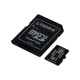Kingston Карта пам'яті microSD 256GB C10 UHS-I R100/W85MB/s + SD (SDCS2/256GB)