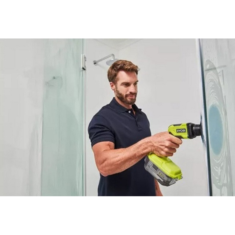 Ryobi Щетка R18CPS-0, аккумуляторная 18В ONE+, диск 15см, 210 об/мин, IPX7, (без АКБ и ЗУ) (5133004846)