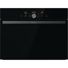 Gorenje Духовой шкаф электрический компактный, 50л, A+, дисплей, ф-ция СВЧ, черный (BCM4547DG)
