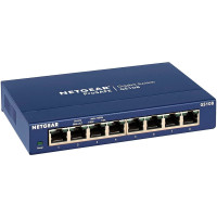 NETGEAR Коммутатор GS108GE 8xGE, неуправляемый