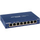 NETGEAR Коммутатор GS108GE 8xGE, неуправляемый