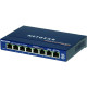 NETGEAR Коммутатор GS108GE 8xGE, неуправляемый