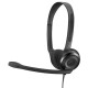 Epos Гарнитура компьютерная стерео On-Ear PC 5 Chat, 3.5мм, однонаправленный, 2м, Черный (1000445)