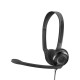 Epos Гарнитура компьютерная стерео On-Ear PC 5 Chat, 3.5мм, однонаправленный, 2м, Черный (1000445)