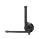 Epos Гарнитура компьютерная стерео On-Ear PC 5 Chat, 3.5мм, однонаправленный, 2м, Черный (1000445)