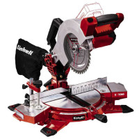 Einhell Пила торцовочная аккумуляторная TE-MS 18/210 Li - Solo, PXC, 18В, диск 210х30мм, 3000об/мин, LED, лазер, 7кг, без АКБ и ЗУ (4300890)