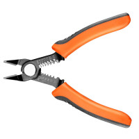 Neo Tools Side cutters, precision, 0.8-2.6mm sq., 140mm, steel 65Mn
