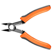 Neo Tools Side cutters, precision, 0.8-2.6mm sq., 140mm, steel 65Mn