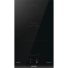 Gorenje Варочная поверхность индукционная, 30см, Домино, PowerBoost, TouchControl, объединение конфорок, черный (GI3201BC)