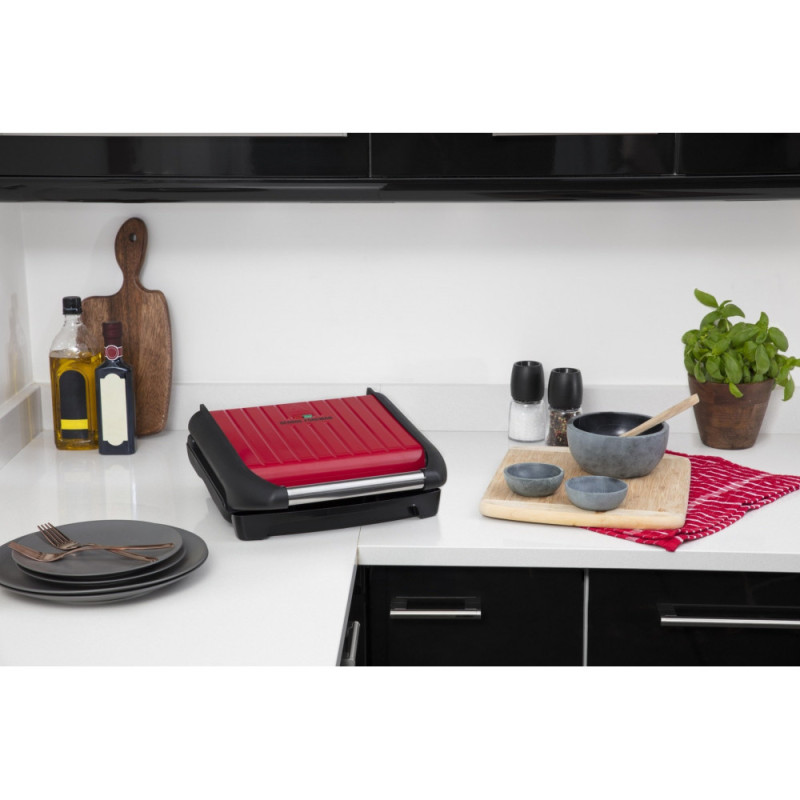 Russell Hobbs Электрогриль George Foreman 25040-56 Family Steel Grill