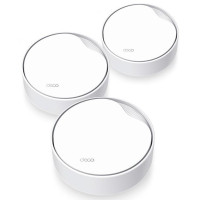 TP-Link Маршрутизатор DECO X50 PoE 3PK AX3000 1xGE LAN/WAN 1x2,5GE LAN/WAN MU-MIMO OFDMA MESH (DECO-X50-POE-3-PACK)