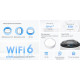 TP-Link Маршрутизатор DECO X50 PoE 3PK AX3000 1xGE LAN/WAN 1x2,5GE LAN/WAN MU-MIMO OFDMA MESH (DECO-X50-POE-3-PACK)