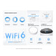 TP-Link Маршрутизатор DECO X50 PoE 3PK AX3000 1xGE LAN/WAN 1x2,5GE LAN/WAN MU-MIMO OFDMA MESH (DECO-X50-POE-3-PACK)