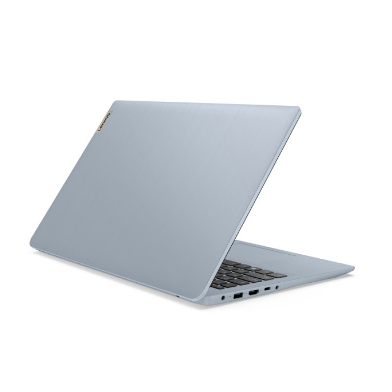 Ноутбук Lenovo IdeaPad 3 15IAU7 (82RK018YRA); 15.6" FullHD (1920x1080) IPS LED матовый , Intel Core i5-1235U (1.3 - 4.4 ГГц) , RAM 16 ГБ (Max 16 ГБ) , SSD 512 ГБ , Intel Iris Xe Graphics , без ОП , Wi-Fi , BT , веб-камера , Без ОС , TPM , пластик , 1.63 кг , голубой
