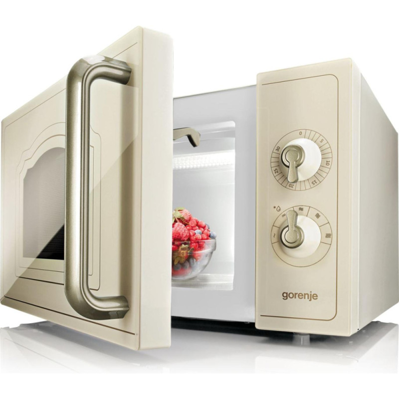 Gorenje Microwave oven Gorenje, 20L, 700W, beige (MO4250TCLI)