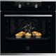 Electrolux Electrolux oven electrical, 72l, A, steam, display, convection, telescopic rails, black+inox (KODEH70X)