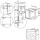 Electrolux Electrolux oven electrical, 72l, A, steam, display, convection, telescopic rails, black+inox (KODEH70X)