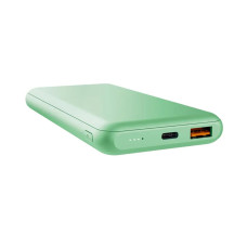 Trust Акумулятор портативний літій-іонний power bank Trust Redoh, 10000мА·год, USB-A/2хUSB-C, 18W, QC 3.0, PD, зелений (25033_TRUST)