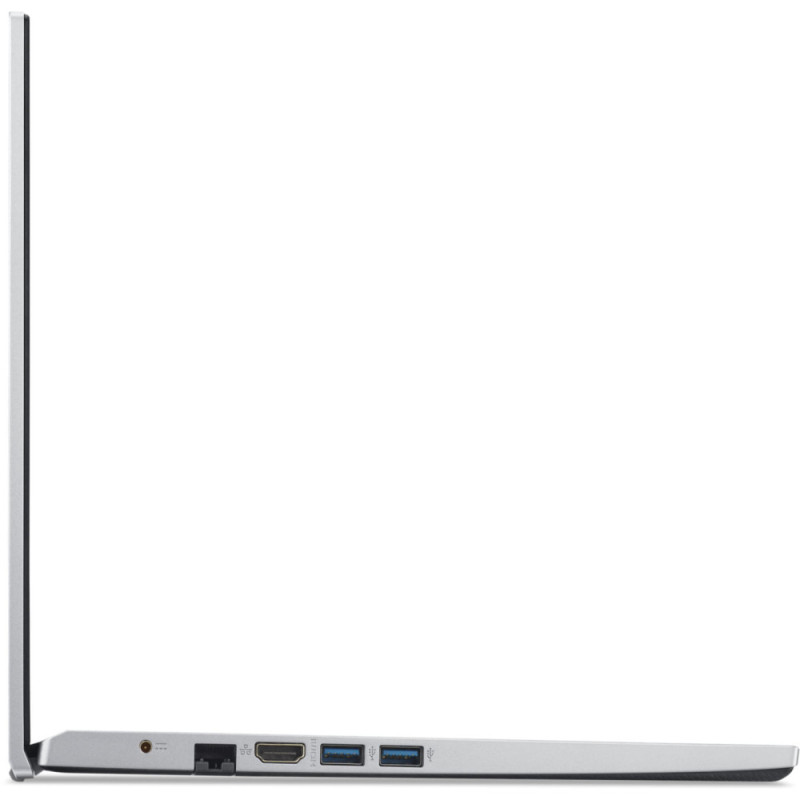 Acer Ноутбук Aspire 3 A315-59 15.6" FHD IPS, Intel i7-1255U, 32GB, F1TB, UMA, Lin, серебристый