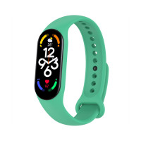 Ремешок для фитнес браслета BeCover Silicone для Xiaomi Mi Smart Band 7 Green (707481)