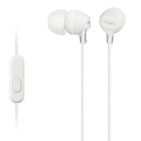 Sony Навушники In-ear MDR-EX15AP 3.5 mini-jack, Mic, Білий (MDREX15APW.CE7)