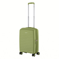 2E Suitcase Small, Aero, polypropylen, 35/44 L, TSA, 4 wheels, EXP, moss green (2E-SPP-AERO-S-MG)
