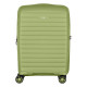 2E Suitcase Small, Aero, polypropylen, 35/44 L, TSA, 4 wheels, EXP, moss green (2E-SPP-AERO-S-MG)