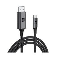 Кабель мультимедийный USB-C to DisplayPort M 2.0m 4K60Hz black Armorstandart (ARM76892)