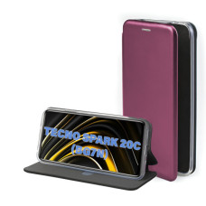 Чехол для мобильного телефона BeCover Exclusive Tecno Spark 20C (BG7n) Burgundy (711246)