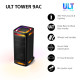 Sony Акустическая система ULT TOWER 9AC 2.0, BT 5.3, LED, Party Connect, SBC, AAC, LDAC (SRSULT900AC.AF1)