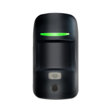 U-Prox Motion detector with on-demand photo camera PIR Cam Black, wireless, black (4820261370492)