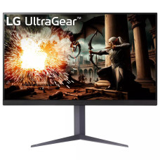 LG Монітор LG 31.5" 32GS75Q-B 2xHDMI, DP, Audio, IPS, 2560x1440, 180Hz, 1ms, sRGB 99%, G-SYNC, FreeSync, Pivot, HDR400