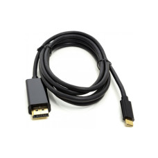 Кабель мультимедийный USB-C to DisplayPort M 1.8m Thunderbolt 3 4K PowerPlant (CA911844)