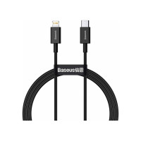 Дата кабель USB-C to Lightning 1.0m 20W Superior Series Black Baseus (CATLYS-A01)