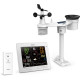 Sencor Weather Station Sencor, in/out measurement, temperature, humidity, time, weather forecast, atm. blood pressure, speed. winds, calendar, days of the week, phases of the moon, sunrise/sunset time (SWS16600WIFI)