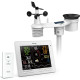 Sencor Weather Station Sencor, in/out measurement, temperature, humidity, time, weather forecast, atm. blood pressure, speed. winds, calendar, days of the week, phases of the moon, sunrise/sunset time (SWS16600WIFI)