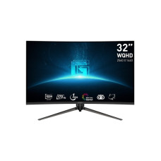 MSI Монітор MSI 31.5  G32CQ5P 2xHDMI, DP, Audio, VA, 2560x1440, 170Hz, 1ms, sRGB 115%, CURVED, AdaptiveSync, HAS (9S6-3DB44H-051)